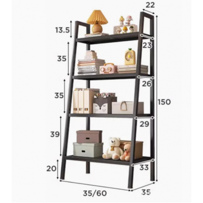 Kitchen Bathroom Multi-Functional Trapezoidal Storage Rack